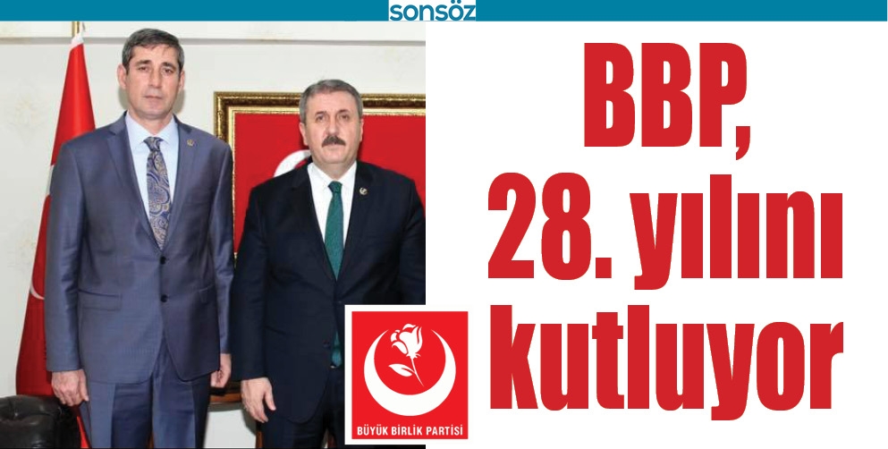 BBP, 28. YILINI KUTLUYOR