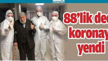 88&rsquo;LİK DEDE, KORONAYI YENDİ