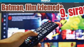 BATMAN, FİLM İZLEMEDE 9. SIRADA