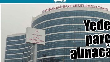 YEDEK PAR&Ccedil;A ALINACAK