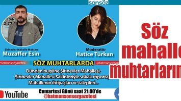 S&Ouml;Z, MAHALLE MUHTARLARINDA