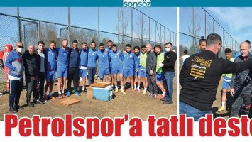 PETROLSPOR&rsquo;A TATLI DESTEK