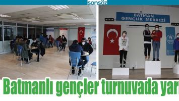 BATMANLI GEN&Ccedil;LER TURNUVADA YARIŞTI
