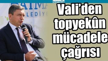 VALİ&rsquo;DEN TOPYEK&Ucirc;N M&Uuml;CADELE &Ccedil;AĞRISI