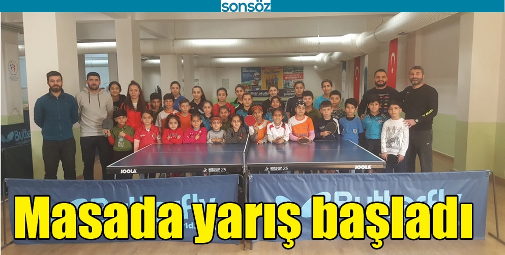 MASADA YARIŞ BAŞLADI