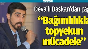 DEVA&rsquo;LI BAŞKAN&rsquo;DAN &Ccedil;AĞRI