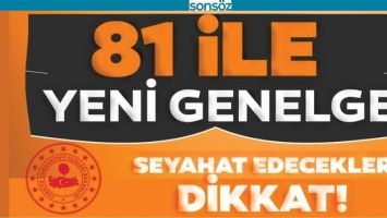 81 İLE YENİ GENELGE