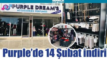 PURPLE&rsquo;DE 14 ŞUBAT İNDİRİMİ