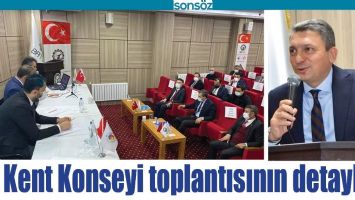 KENT KONSEYİ TOPLANTISININ DETAYLARI
