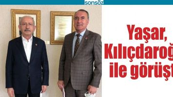 YAŞAR, KILI&Ccedil;DAROĞLU İLE G&Ouml;R&Uuml;ŞT&Uuml;