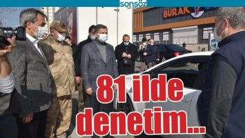 81 İLDE DENETİM&hellip;