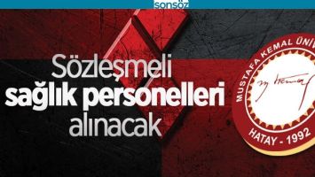 S&Ouml;ZLEŞMELİ PERSONEL ALINACAK
