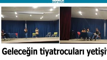 GELECEĞİN TİYATROCULARI YETİŞİYOR