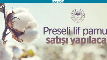 PRESELİ LİF PAMUK SATILACAK