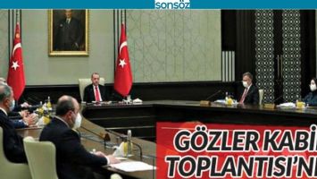 G&Ouml;ZLER KABİNE TOPLANTISINDA