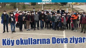 K&Ouml;Y OKULLARINA DEVA ZİYARETİ