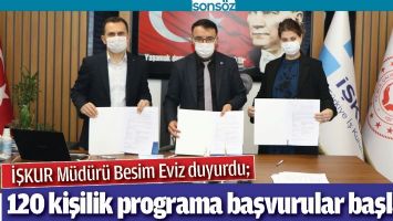 BATMAN'DA 120 KİŞİLİK PROGRAMA BAŞVURULAR BAŞLADI