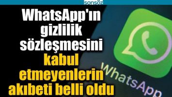 GİZLİLİK S&Ouml;ZLEŞMESİNİ KABUL ETMEYENLERE NE OLACAK