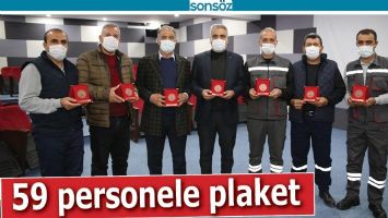 59 PERSONELE PLAKET