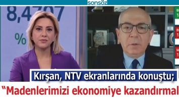 &ldquo;MADENLERİMİZİ EKONOMİYE KAZANDIRMALIYIZ&rdquo;