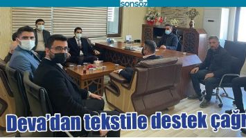 DEVA&rsquo;DAN TEKSTİLE DESTEK &Ccedil;AĞRISI