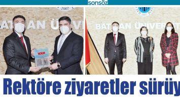 REKT&Ouml;RE ZİYARETLER S&Uuml;R&Uuml;YOR