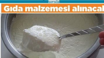GIDA MALZEMESİ ALINACAK