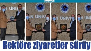 REKT&Ouml;RE ZİYARETLER S&Uuml;R&Uuml;YOR