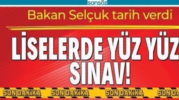BAKAN SEL&Ccedil;UK TARİH VERDİ