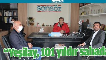 &ldquo;YEŞİLAY, 101 YILDIR SAHADA&rdquo;