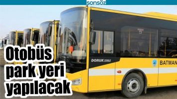 OTOB&Uuml;S PARK YERİ YAPILACAK