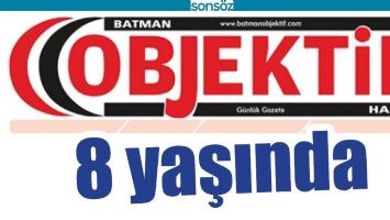 OBJEKTİF GAZETESİ 8 YAŞINDA