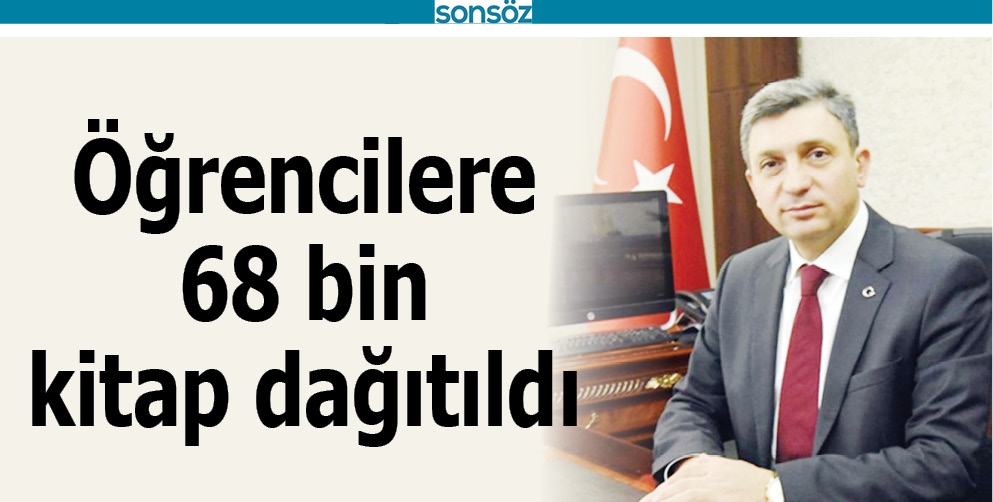 &Ouml;ĞRENCİLERE 68 BİN KİTAP DAĞITILDI
