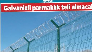 GALVANİZLİ PARMAKLIK TELİ ALINACAK