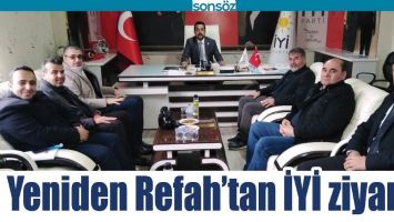 YENİDEN REFAH&rsquo;TAN İYİ ZİYARET