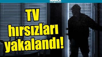 TV HIRSIZLARI YAKALANDI!