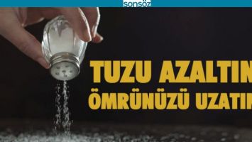 SAĞLIK İ&Ccedil;İN AZ TUZ