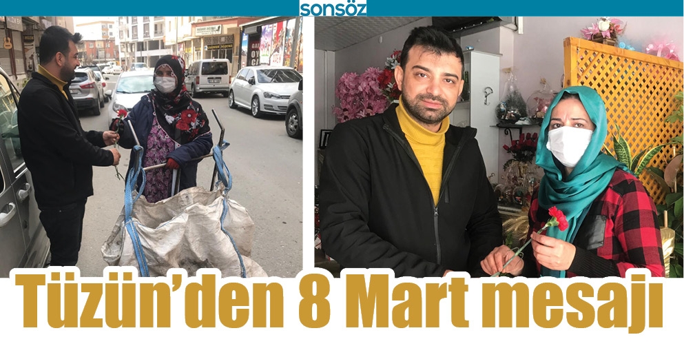 T&Uuml;Z&Uuml;N&rsquo;DEN 8 MART MESAJI