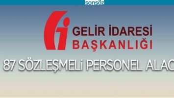 87 S&Ouml;ZLEŞMELİ PERSONEL ALINACAK