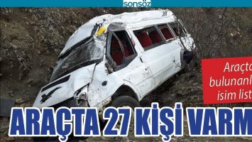 BATMAN'DAKİ KAZADA ARA&Ccedil;TA BULUNANLARIN İSİMLERİ BELLİ OLDU
