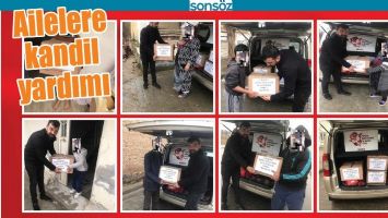 AİLELERE KANDİL YARDIMI