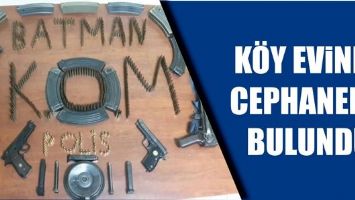 K&Ouml;Y EVİNDE CEPHANELİK BULUNDU...