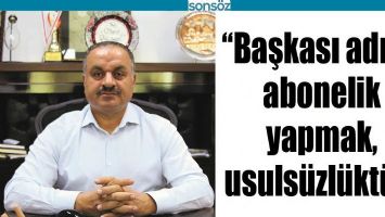 DİCLE ELEKTRİK&rsquo;TEN UYARI