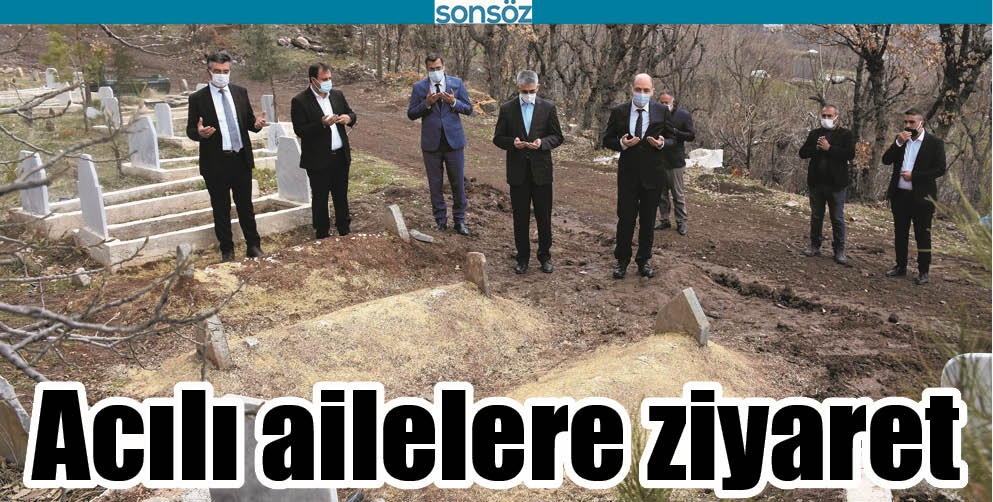 ACILI AİLELERE ZİYARET