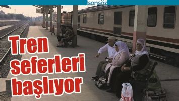 BATMAN'DA TREN SEFERLERİ BAŞLIYOR