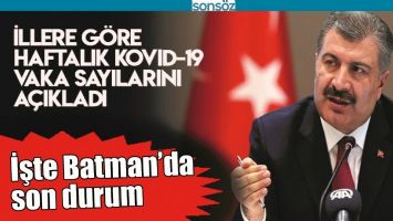 İŞTE BATMAN&rsquo;DA SON DURUM