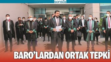 BARO&rsquo;LARDAN ORTAK TEPKİ