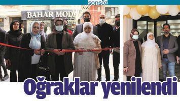 OĞRAKLAR YENİLENDİ