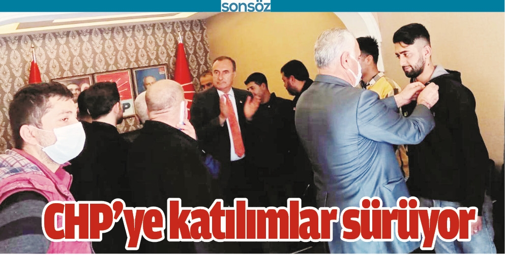 CHP&rsquo;YE KATILIMLAR S&Uuml;R&Uuml;YOR