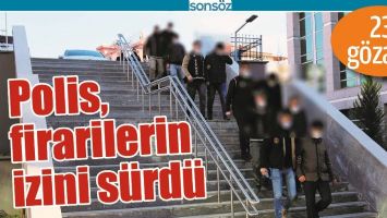 BATMAN'DA POLİS, FİRARİLERİN İZİNİ S&Uuml;RD&Uuml;